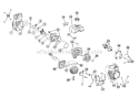 General Assembly Diagram and Parts List for YM70SS 41BDY70C901 Yard Man Trimmer